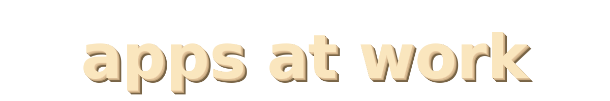 apps at work